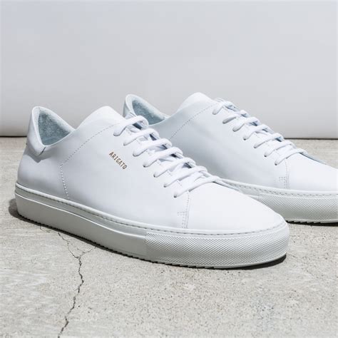 luxury white sneakers men.